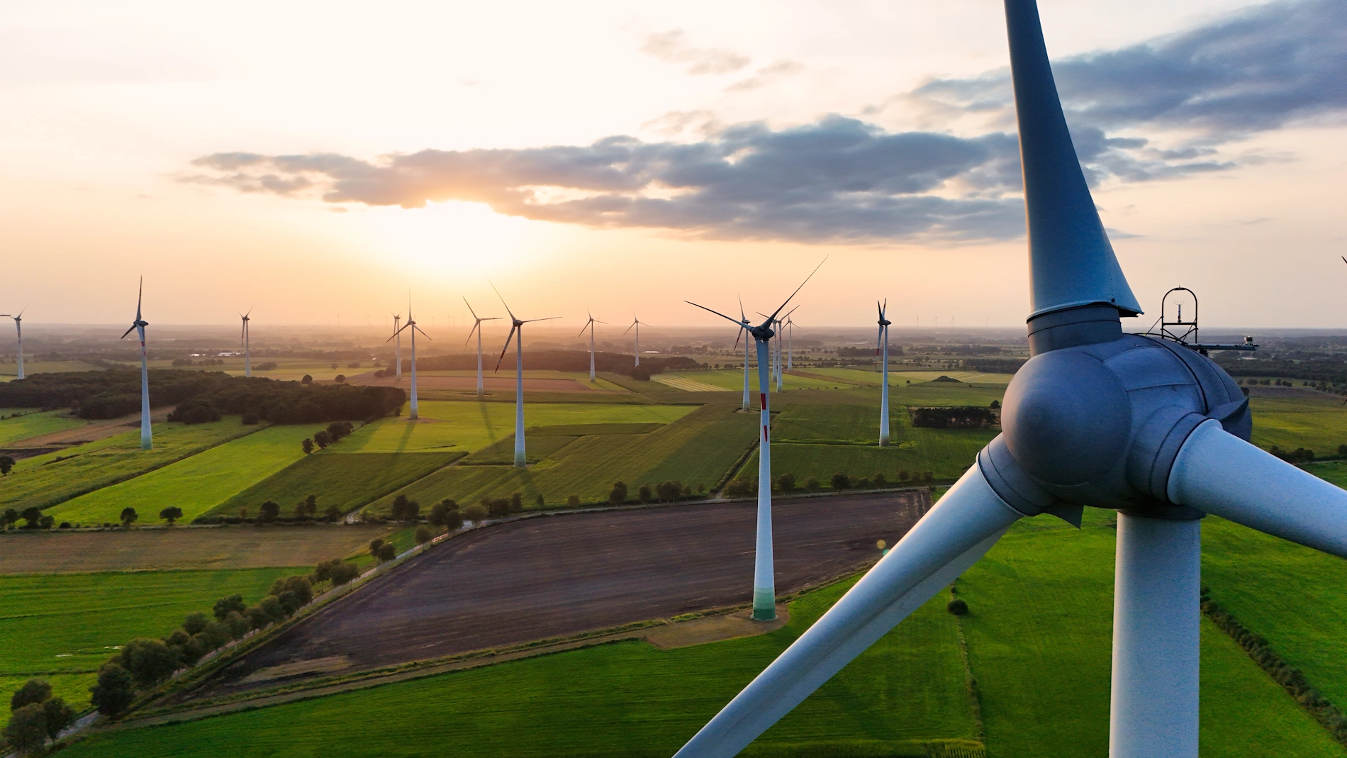 Windkraftanlagen in Niedersachsen, Deutschland